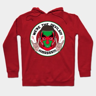 We're the DEVILS!!!! Puddy Supports the Team Hoodie